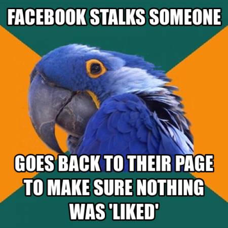 facebook stalker memes