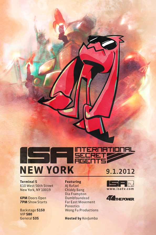 2012 International Secret Agents (ISA) Concert NY (New York)